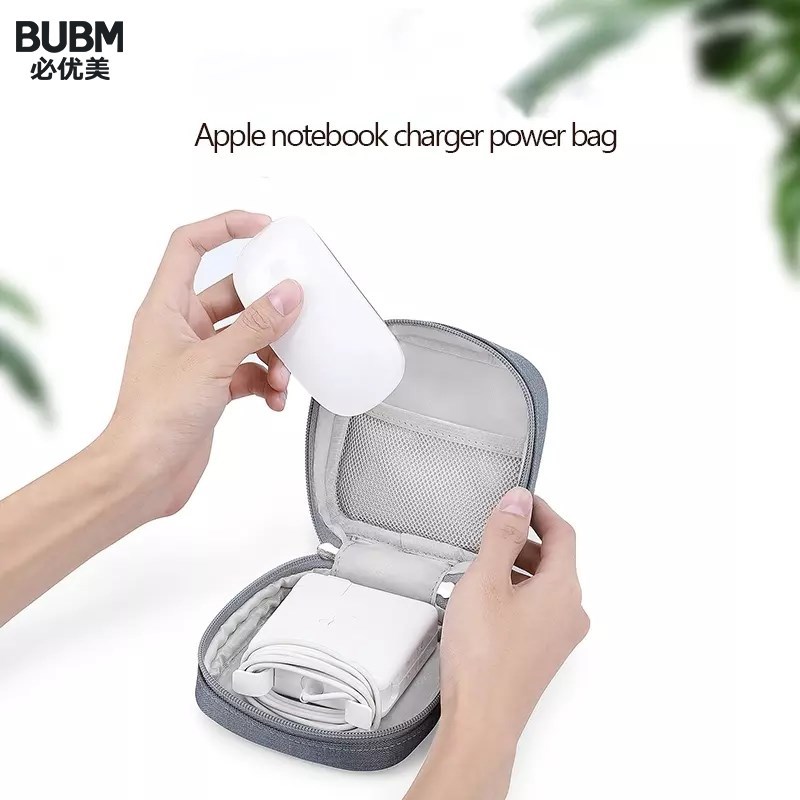 BUBM Apple Computer Charger Storage Bag,Digital Accessories