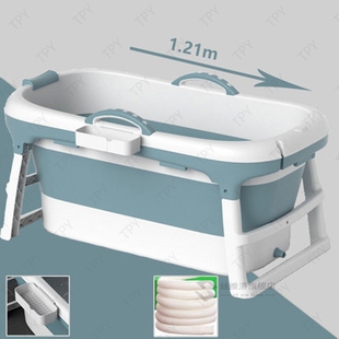 Folding Bathtub Thickened Bathtub Children Bathtub Baby Swim