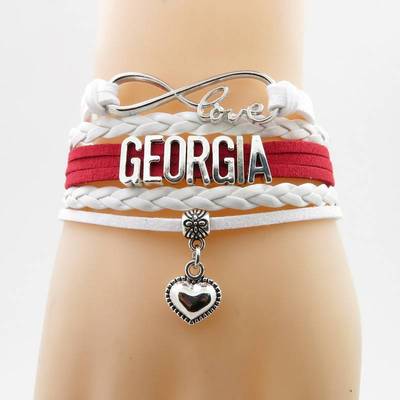 Infinity Love Georgia Bracelet Fashion Women And Men Suede