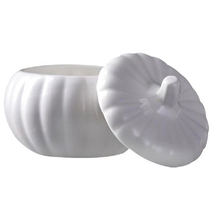 Pumpkin Shape Soup Bowl With Lid Ceramic Rice Soup Dessert