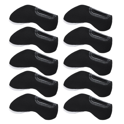 10pc Nylon Golf Iron Club Head Cover Headcover Case Protect
