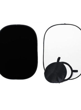 2x1.5m Black / White Backdrop Reversible Studio Collapsible