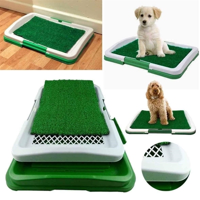 PeT DoG Grass PaD ToILeT MaT InDoor TraInInG Loo Tray PuPPy