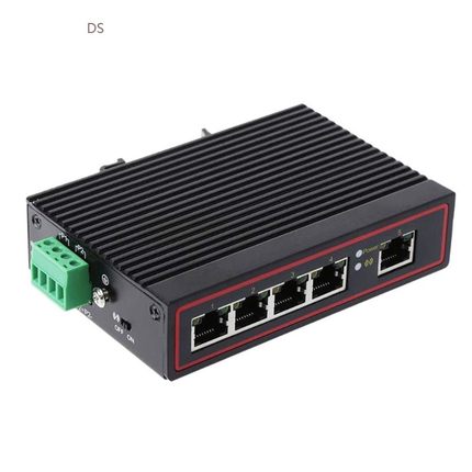 5-Port RJ45 10/100M Ethernet Desktop Switch Hubs Network Lap
