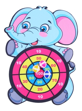 Childrens darts sticky target ball throwing sticky ball out