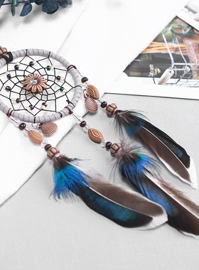 Car Pendant Handicrafts Dream Catcher Feather Hanging Car Re