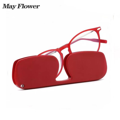 May Flower Anti Blue Light Computer Reading Glasses Thin Po