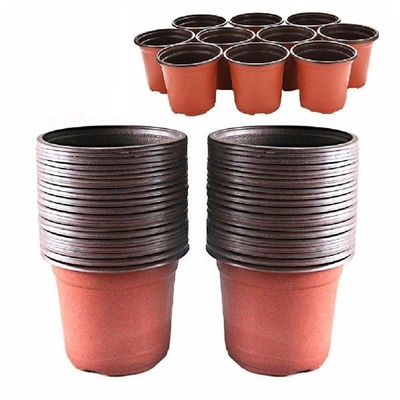 100pcs Round Garden Reusable Plant Nursery Drain Succulents