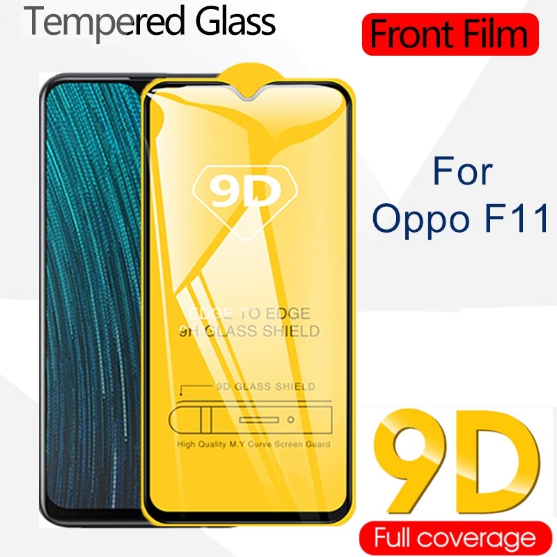 9D Full Cover Tempered Glass For Oppo F11 F9 F7 F5 F1S Pro Y
