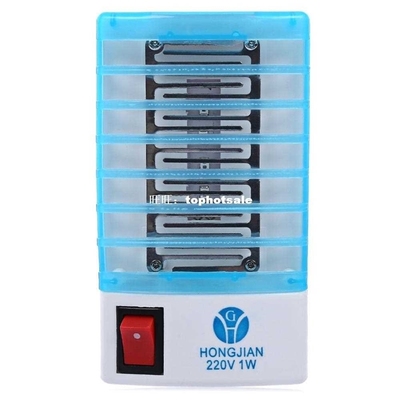 2 in 1 Mute Mosquito Killer Lamp LED Night Light Flies Anti-