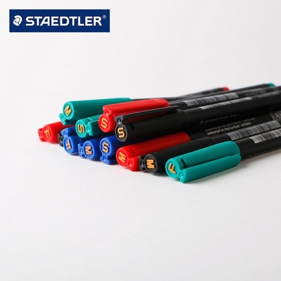 Staedtler 313/317/318 Lumocolor Permanent Marker S M F Felt