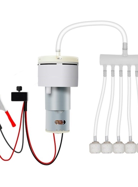 Air Pomp DC 12V Oxygen Pump Electric Mini Motor Aquarium Pom