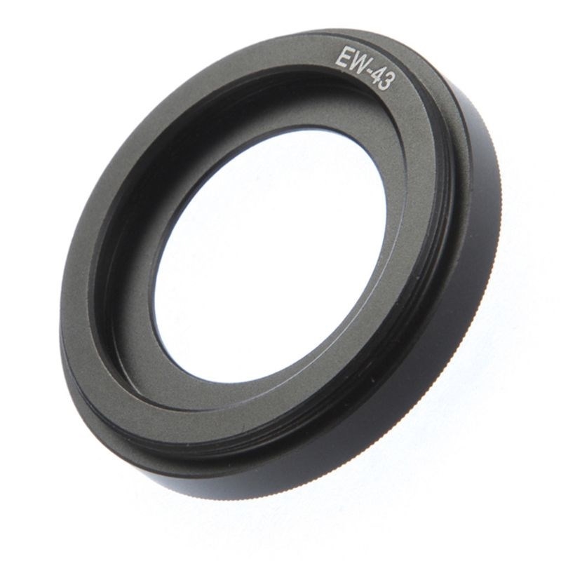 EW 43 EW43 Metal Lens Hood Cover 43mm Thread For Canon EF M