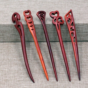 Vintage Sandalwood Hair Sticks Wood Chinese Style Chopstick