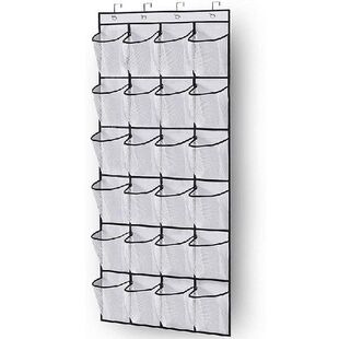 24 Grid Organiser Sundries Shoe Fabric Closet Bag