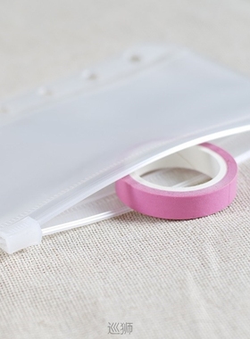 Loose leaf notebook stationery A7 6-hole business card bag b