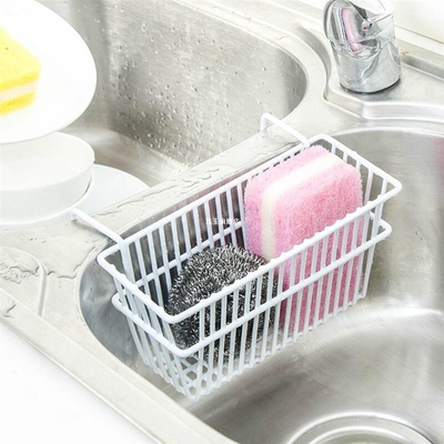 Kitchen Sink Rack Sponge Soap Drain Holder Bathroom Hanging