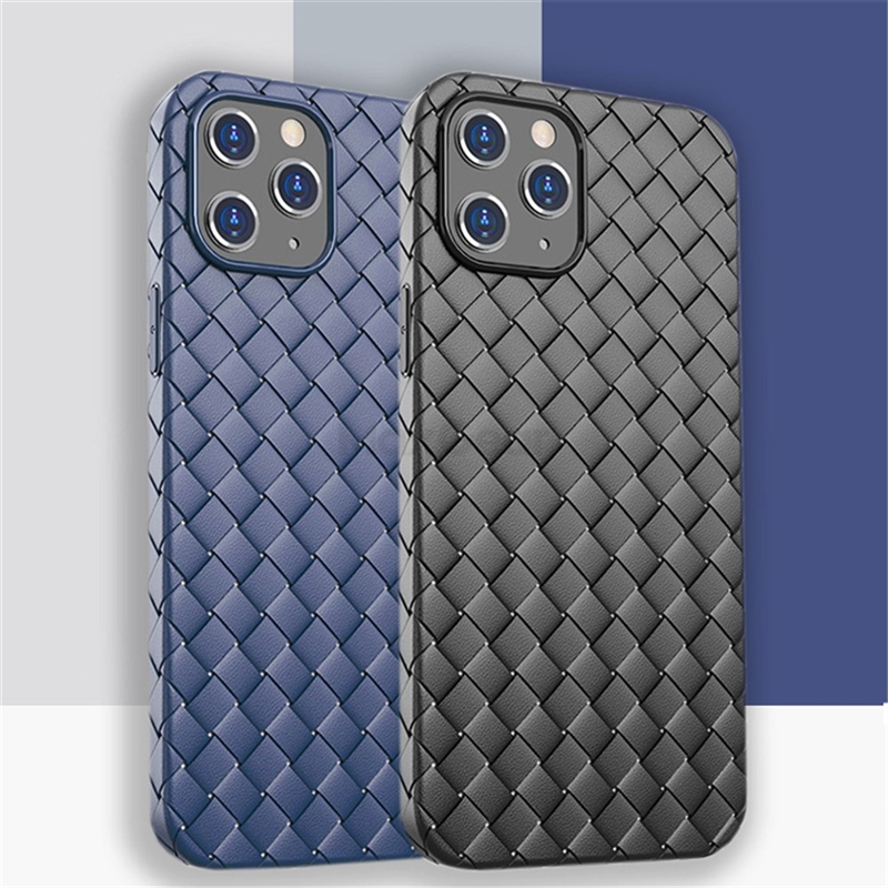 Breathable Weave Pattern Soft Case For iPhone 12 mini 11 Pr 鲜花速递/花卉仿真/绿植园艺 其它园艺用品 原图主图