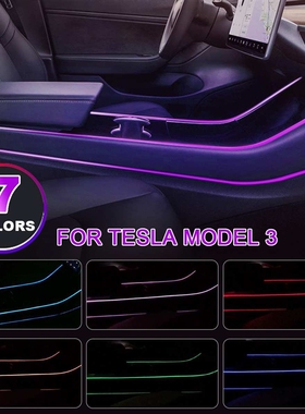 Modification Car Interior Atmosphere Seven Color LED Light M