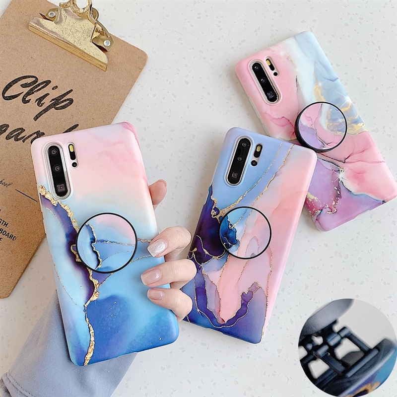 LOVECOM Classic Marble Phone Case For Huawei P40 Pro P30 P2