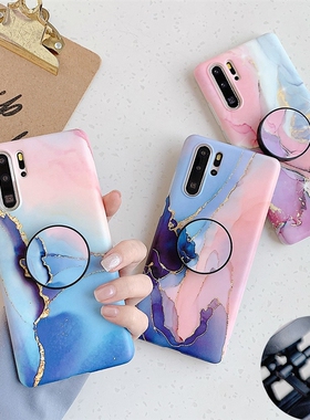 LOVECOM Classic Marble Phone Case For Huawei P40 Pro P30 P2