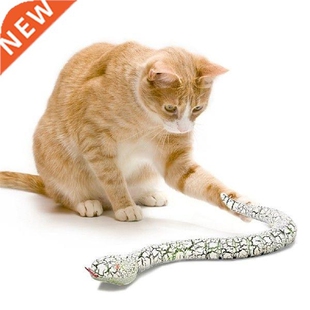 Pet Cat Playmate Electric Simulation Snake USB Rechargeable
