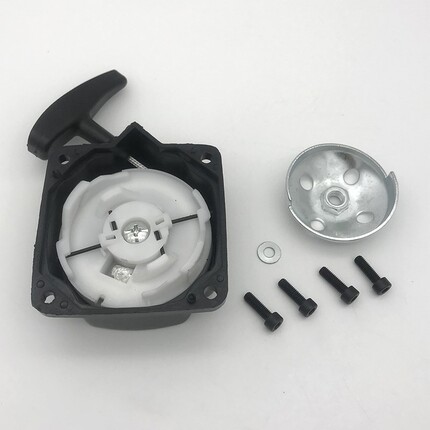 Grass Trimmer Single Start Steel Recoil Pull Starter Assy Fi