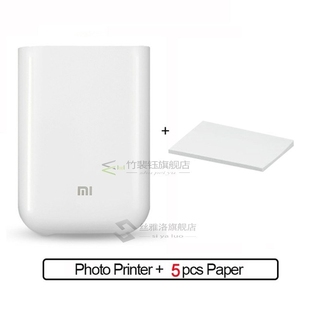 Xiaomi Bluetooth Printer ZINK Print 300dpi AR Photo Portable