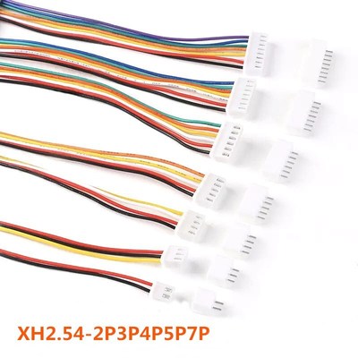 10Sets JST XH2.54 XH 2.54mm Wire Cable Connector 2/3/4/5/7 P