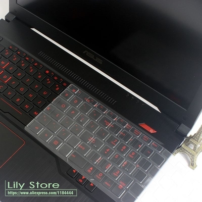 15.6 inch laptop keyboard cover Protector for Asus TUF Gami