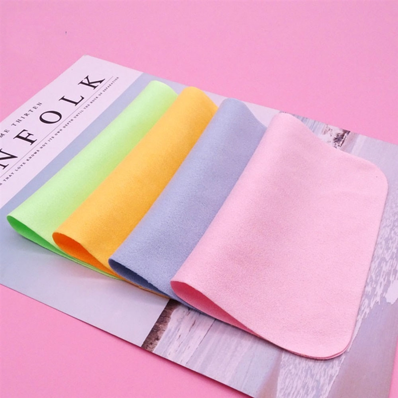 5 pcs/lot High quality Chamois Glasses Cleaner 150*175mm Mi