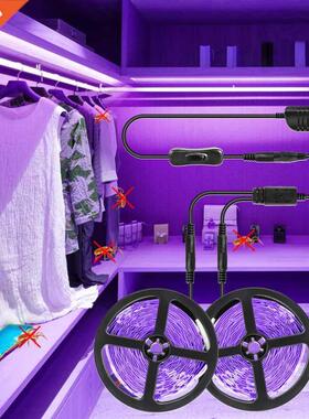 DC 12V UV LED Lig Strip Flexible 385-400nm Black Lig 283