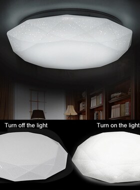 LED Ceiling Lamp Fixture Diamond Shaped Light for Hallway Li