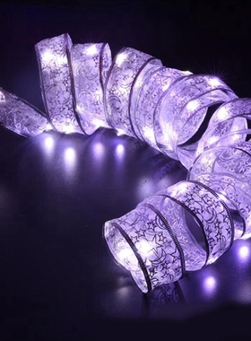 Gift Box Packaging LED Battery Operated Ribbon Night Light