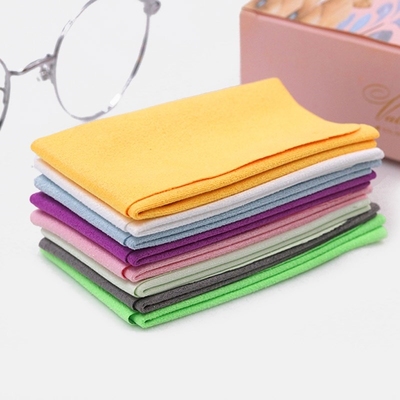 5 pcs/lots High Quality Microfiber Glasses Cleaning Cloth F