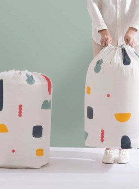 Collapsible Storage Bag Beam Mouth Clothes Blanket Quilt Org