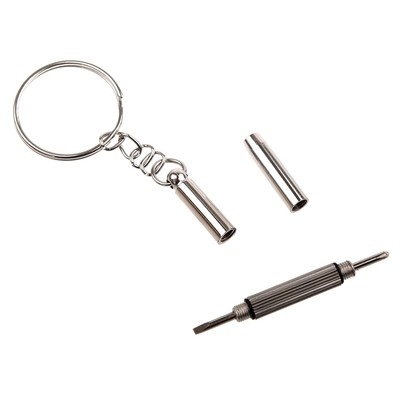 3in1 Mini Alloy Screwdriver Key Ring Watch Glasses Repair To