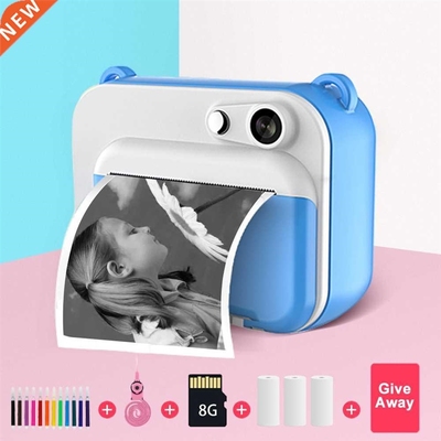 Childrens Camera With Print Kids Instant Print Camera D
