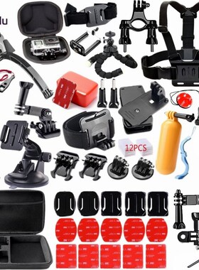 SnowHu Accessories kit for Gopro Hero 9 8 7 6 5 Black Hero