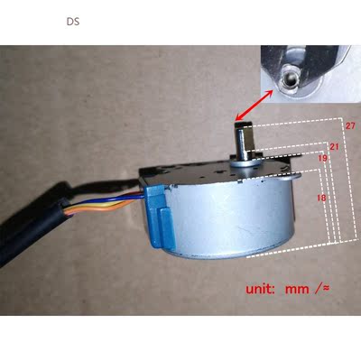 35BYJ46 stepper motor Step DC12V deceleration permanent magn