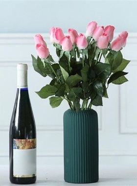 4Pcs  Artificial Flower Fashion Crafting Bridal Fake Rose