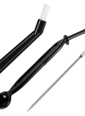 Coffee Machine Cleaning Brush with Spoon Tool Set for Espre