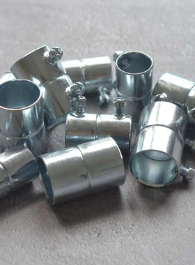 美标UL认证管直接接头EMT管金属线管铁镀锌连接接头加拿大ek131