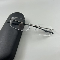 Ultra Light Pure Titanium Learless Ox3122 Мужчины и женские бокалы миопий