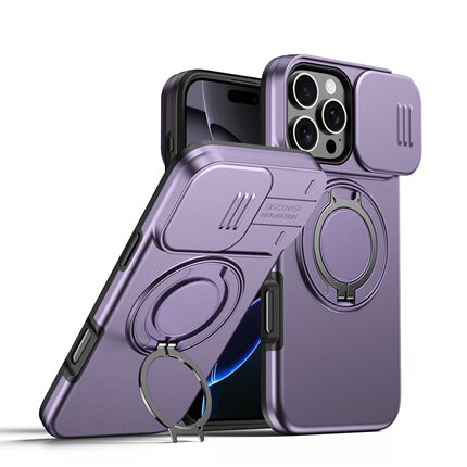 360°指环手机壳适用iPhone17promax苹果16pro简约个性支架14p摄像头防划时尚13车载磁吸i12防摔15plus保护套
