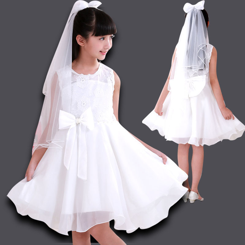 Robe enfant en mélange - Ref 2043562 Image 4