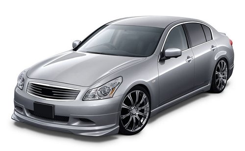 高品质G37\G25改装IMPUL款侧裙（07~13款）