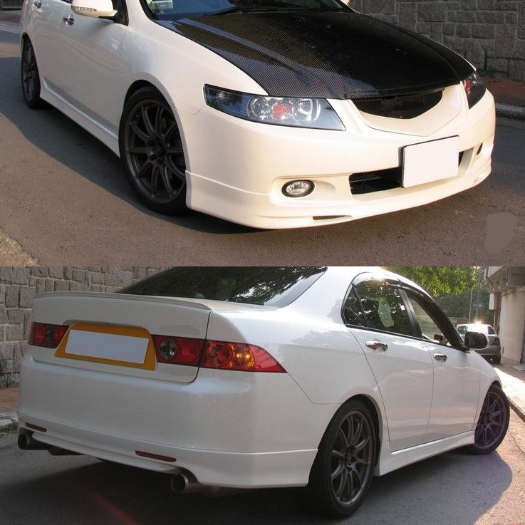 Accord CL7\CL9改装Euro R款前唇\后唇\侧裙\小包围\前期欧版雅阁