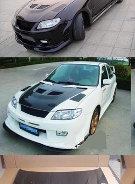 高品质福美来323\海福星改装EVO鲨鱼开孔引擎盖（Familia）