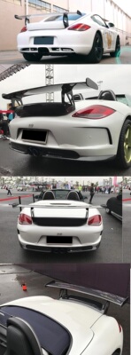 05~12款Boxster\博克斯特\Cayman改装GT3 RS大尾翼（987）